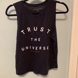 Size small spiritual gangster tank